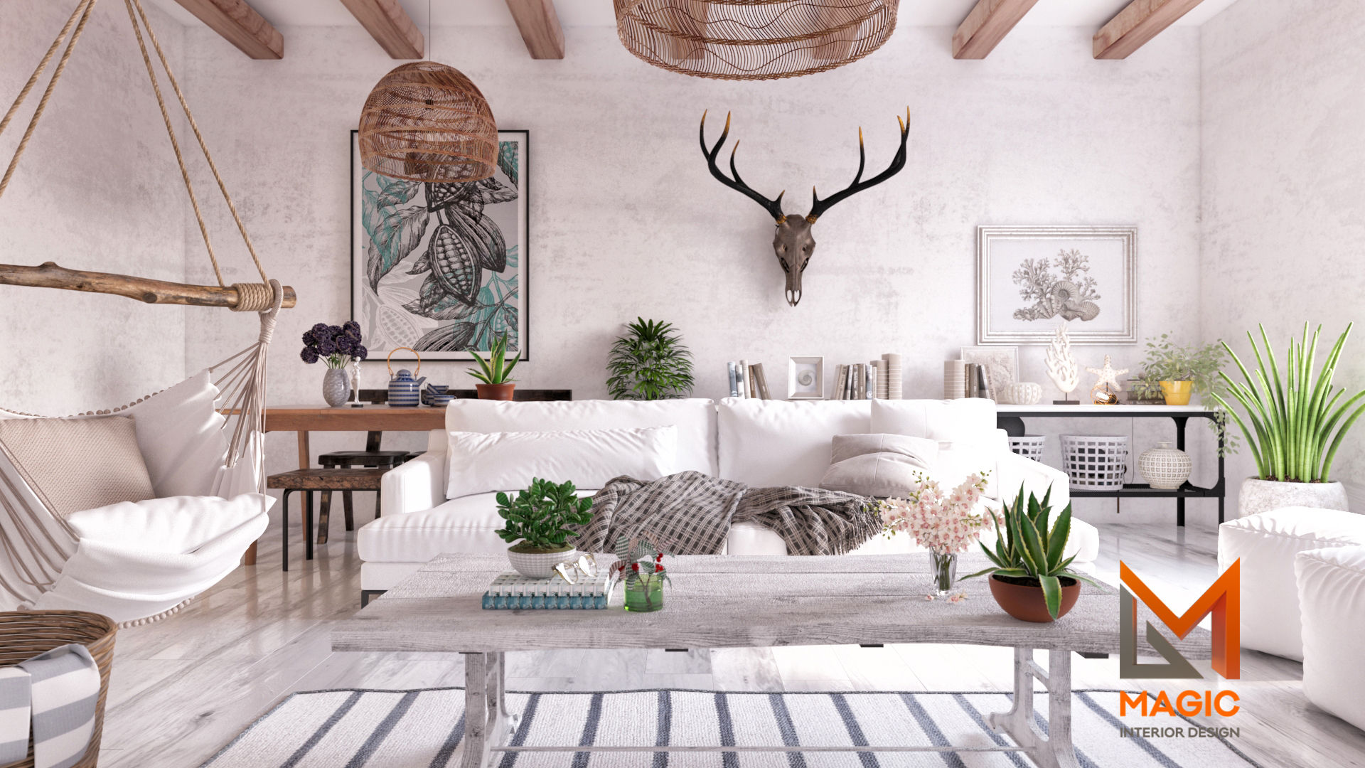 Scandinavian, Magic Mimarlık Magic Mimarlık Living room لکڑی Wood effect