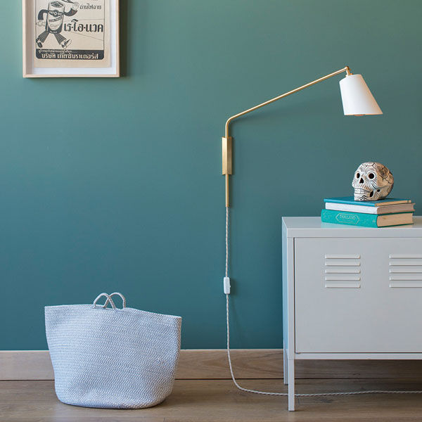 Hoi P'loy Slim Shady Wall Lamp, Hoi P'loy Hoi P'loy Minimalistische Schlafzimmer Kupfer/Bronze/Messing Beleuchtung