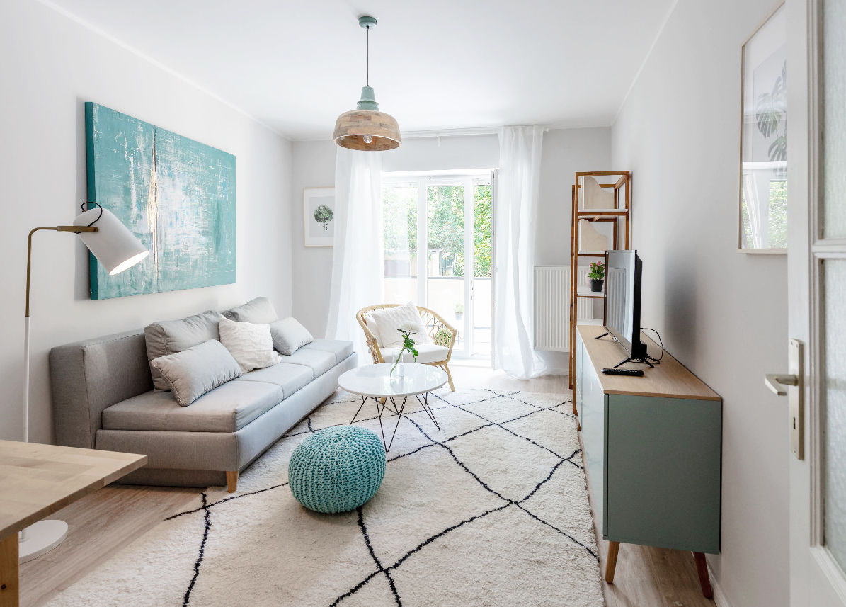 Möblierte Wohnung zu vermieten #1 Berlin Charlottenburg, Lux Design Living Interior Design Lux Design Living Interior Design Living room Wood Wood effect