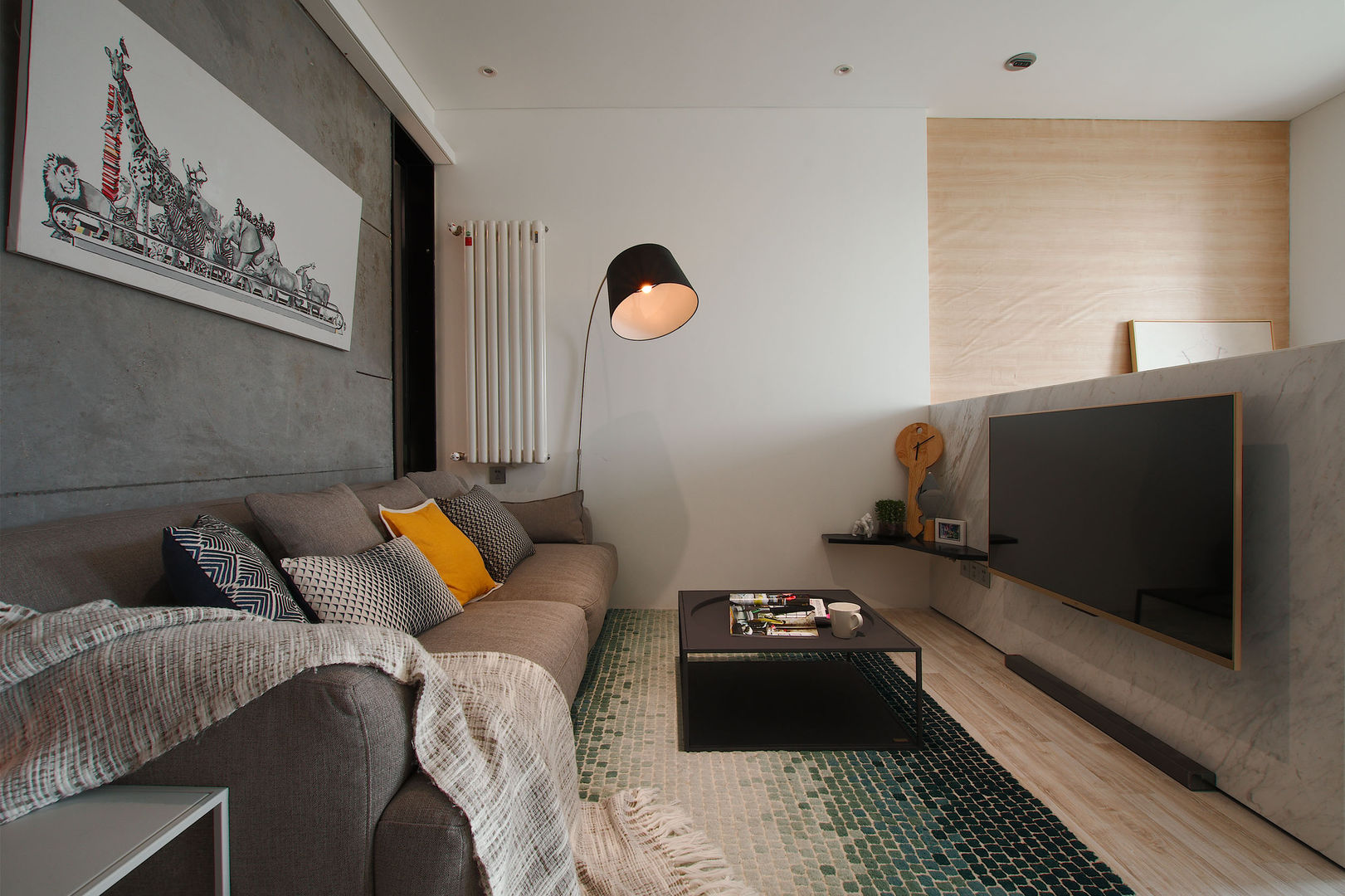 客廳 Living room 隱上設計 Scandinavian style living room