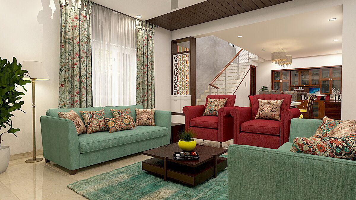 Luxury interiors in Bangalore- 2bhk house, Pristine Decore Pristine Decore