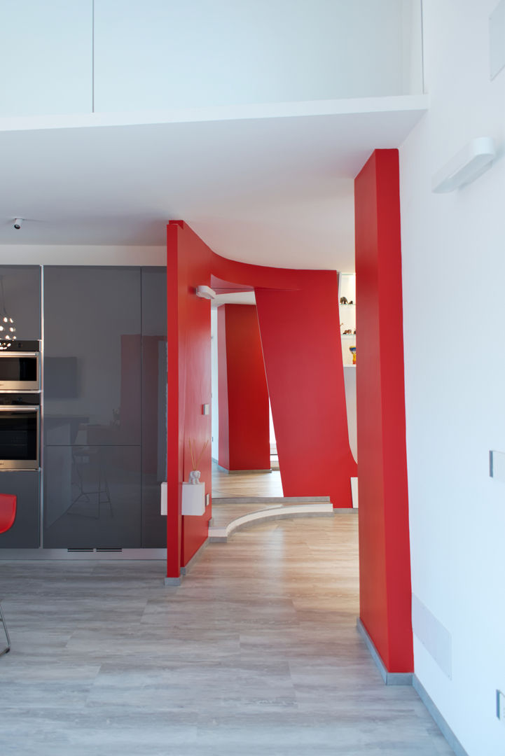 Appartamento 6 - Celenza Valfortore (FG), Studio di Architettura e Design Giovanni Scopece Studio di Architettura e Design Giovanni Scopece Inbouwkeukens