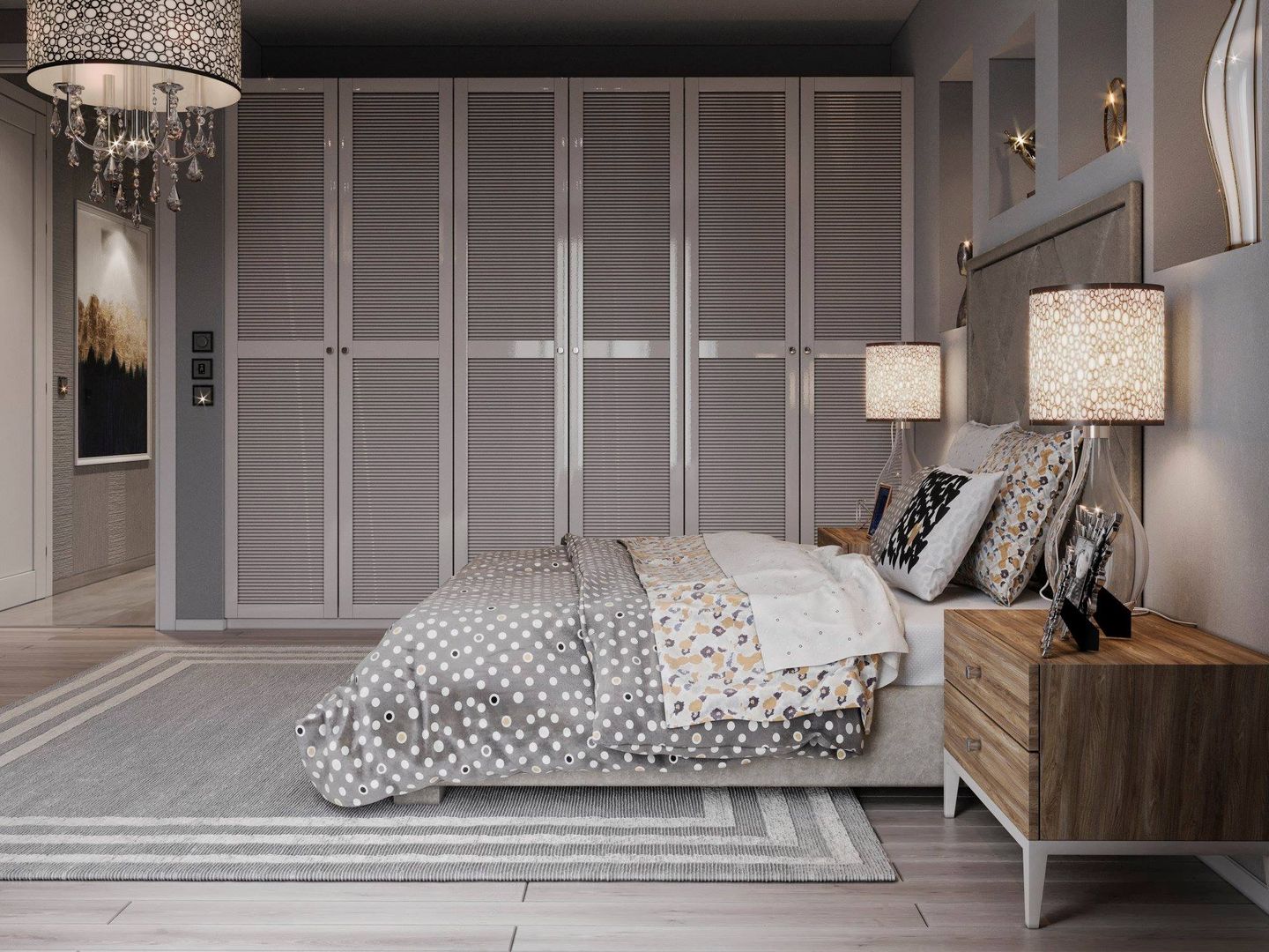 Bedroom design, MAT DİZAYN MAT DİZAYN Modern style bedroom Wood-Plastic Composite Accessories & decoration
