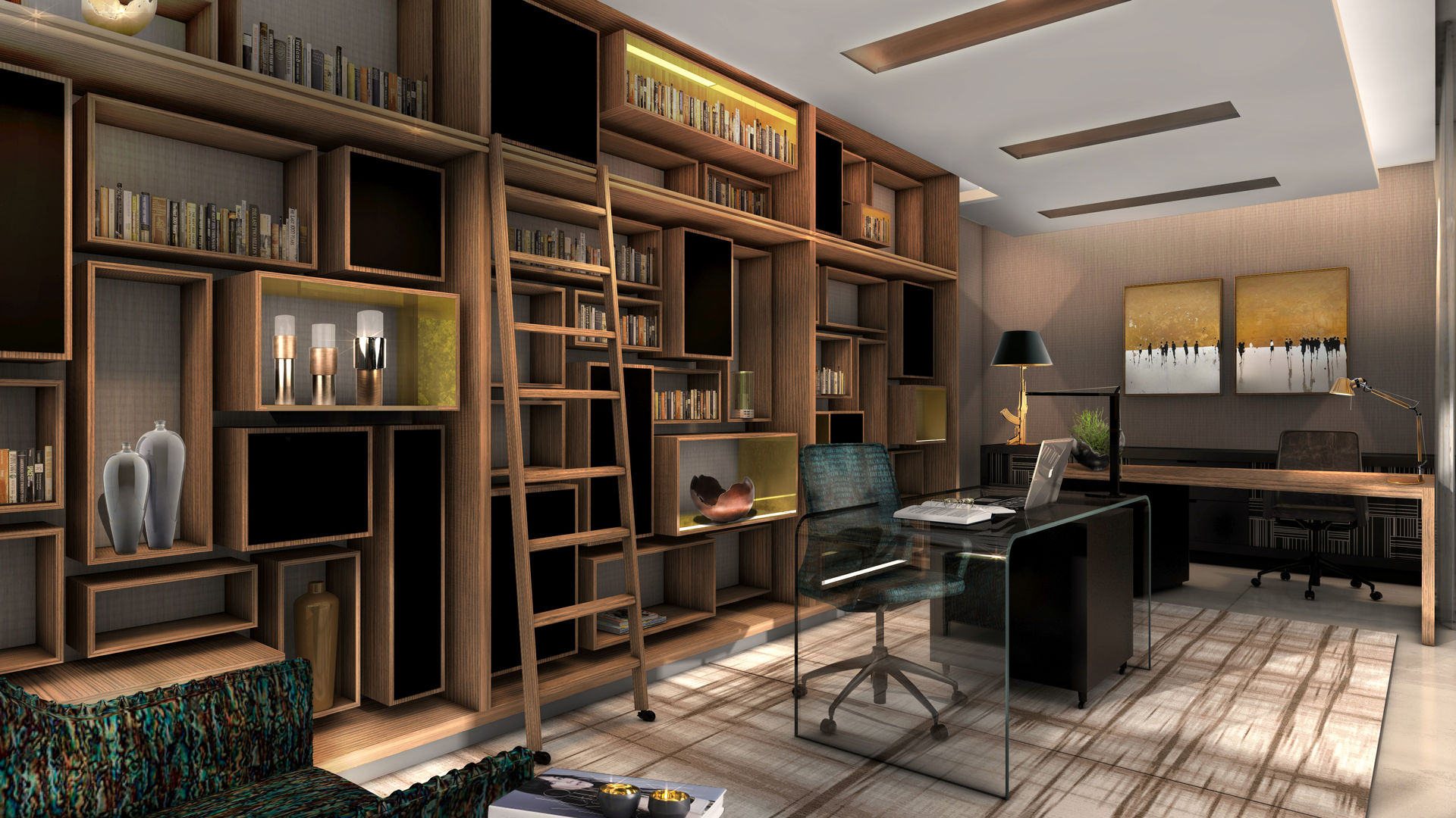 Study Spegash Interiors Modern study/office