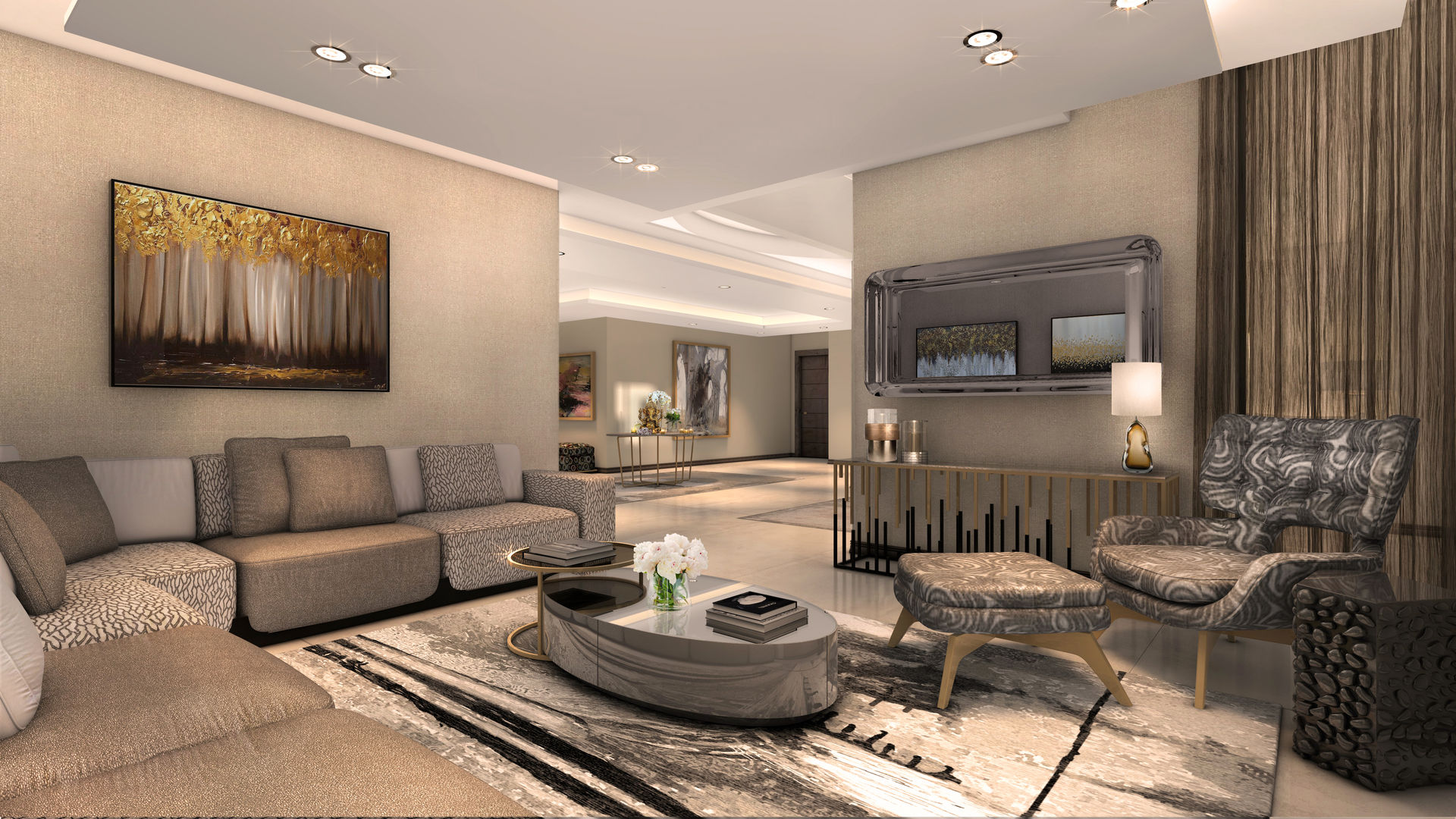 Formal Lounge Spegash Interiors Modern living room