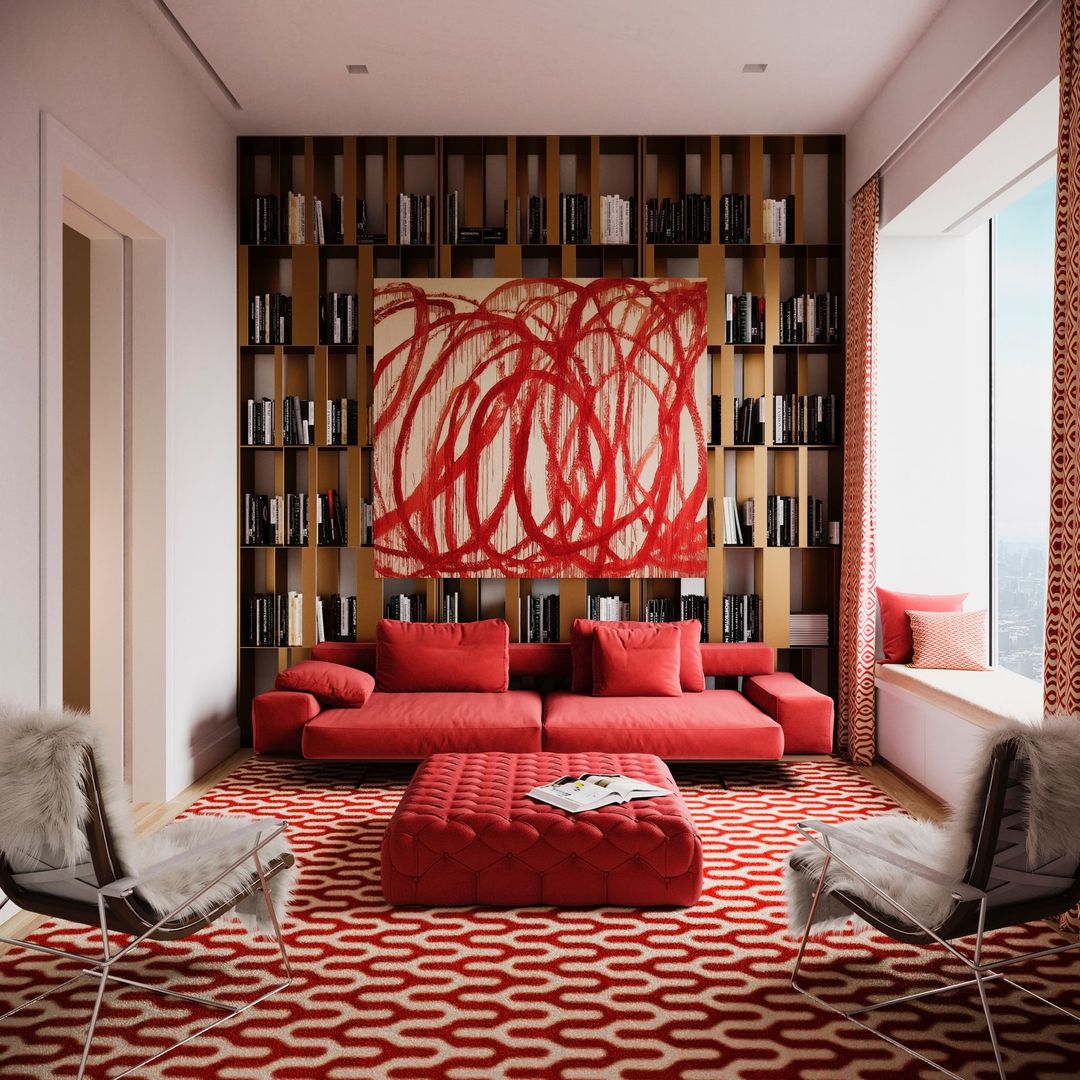 432 Park Avenue, New York, DelightFULL DelightFULL Living room Copper/Bronze/Brass