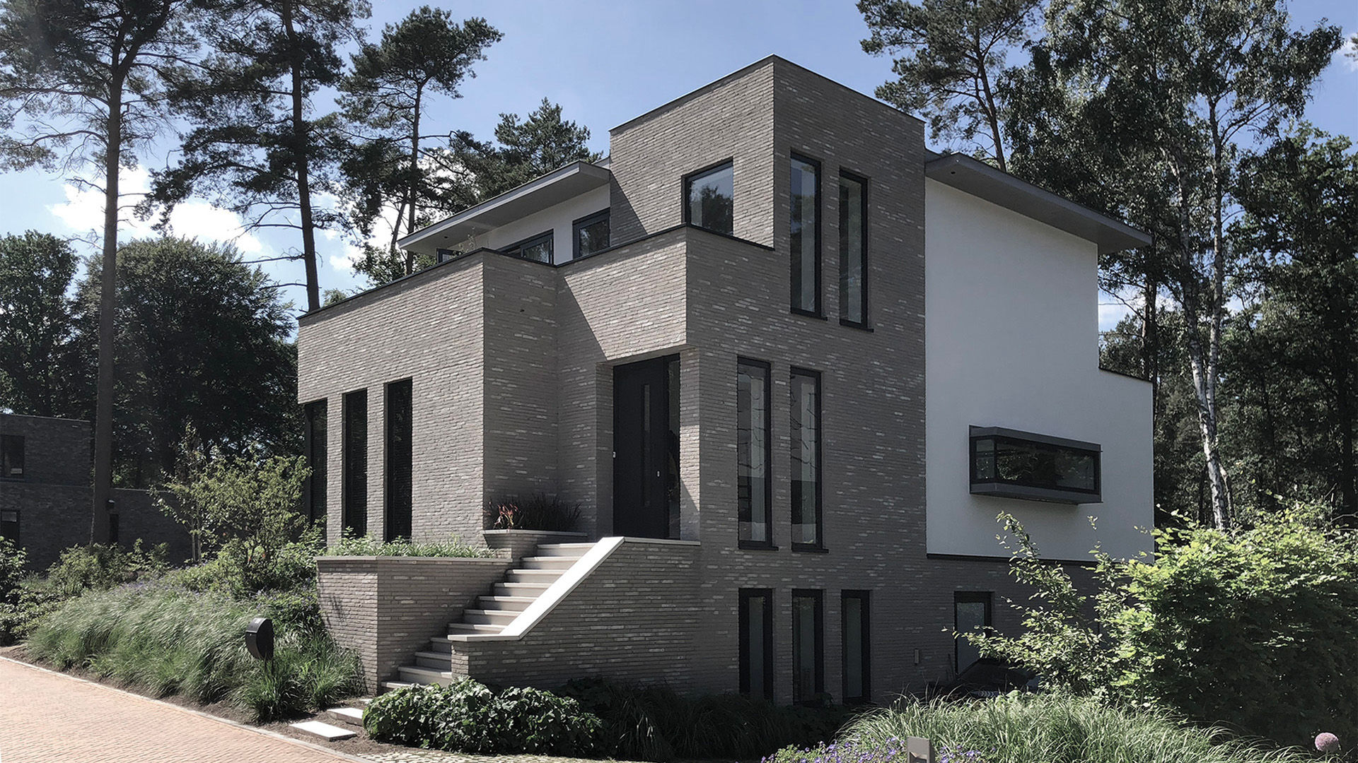 WONING BOS UYTERLINDE AMERSFOORT, ddp-architectuur ddp-architectuur Вілли Камінь