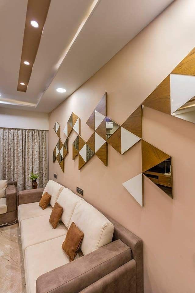 Miyapur Hyderabad PU and Vineer work, Zen Design Studio Zen Design Studio Classic style living room