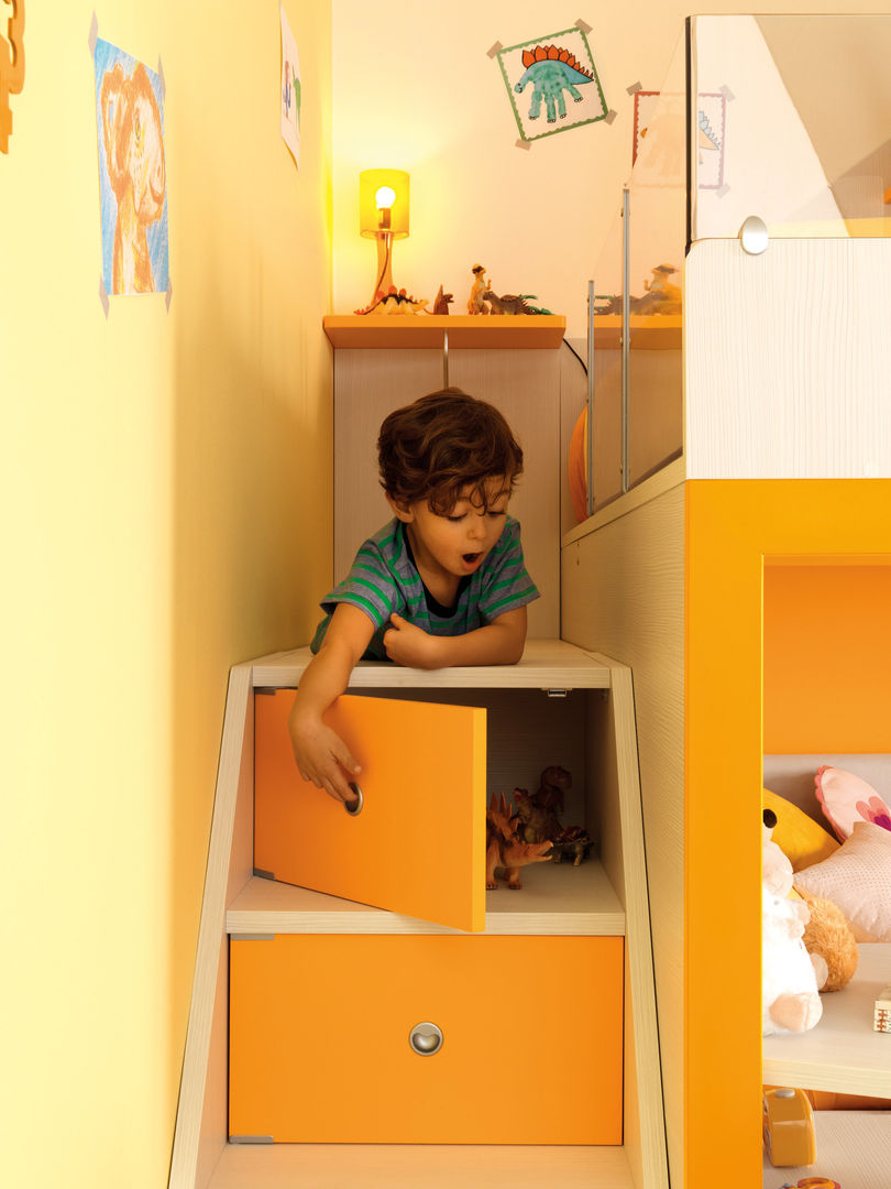 Cameretta per bambini a soppalco KC502, Moretti Compact Moretti Compact Teen bedroom