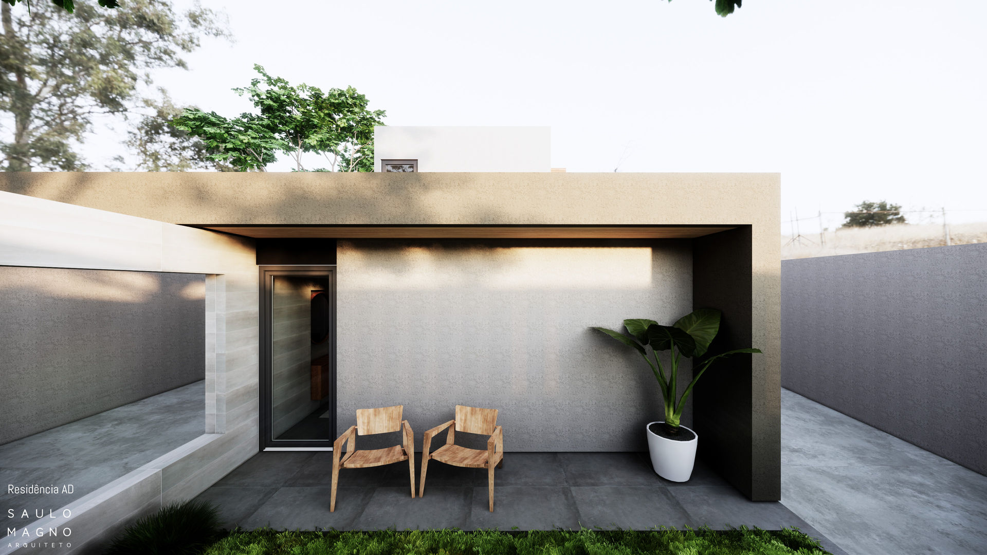 Residência Contemporânea, Saulo Magno Arquiteto Saulo Magno Arquiteto Single family home Ceramic