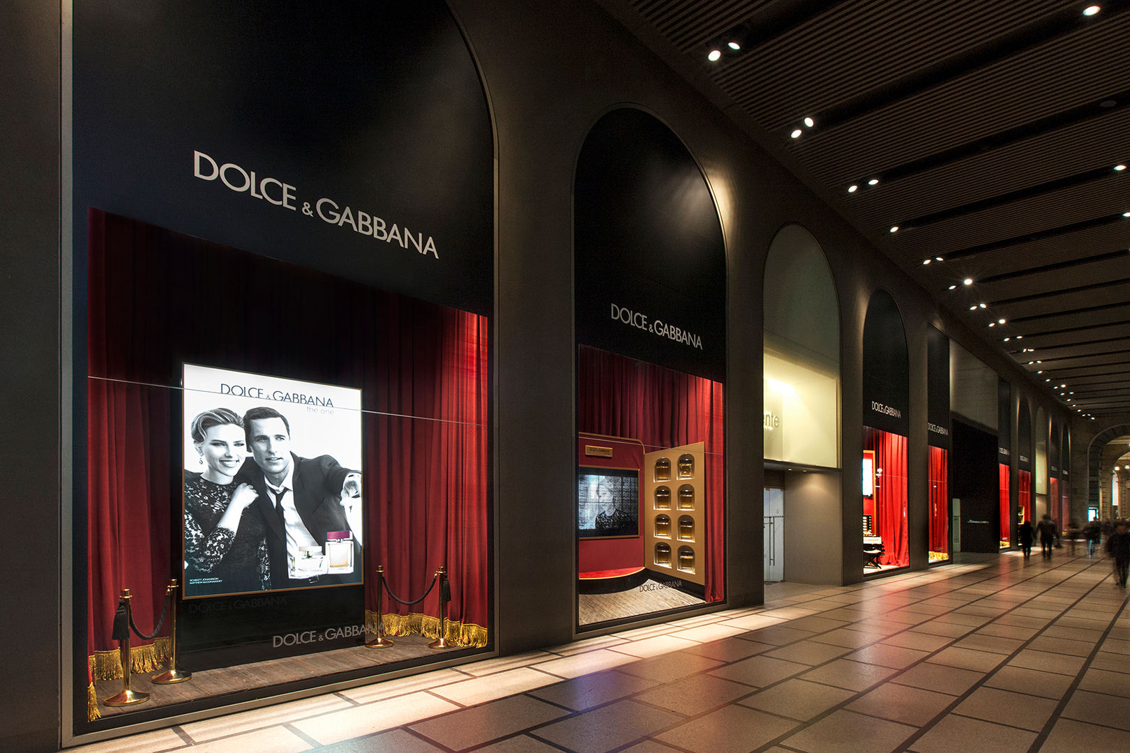 Dolce&Gabbana, Carmelo Poidomani Carmelo Poidomani Espaços comerciais Centros comerciais