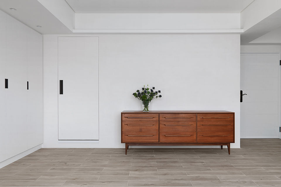 少即是多 Less is more 夏禾創作有限公司 Minimalist living room Plywood