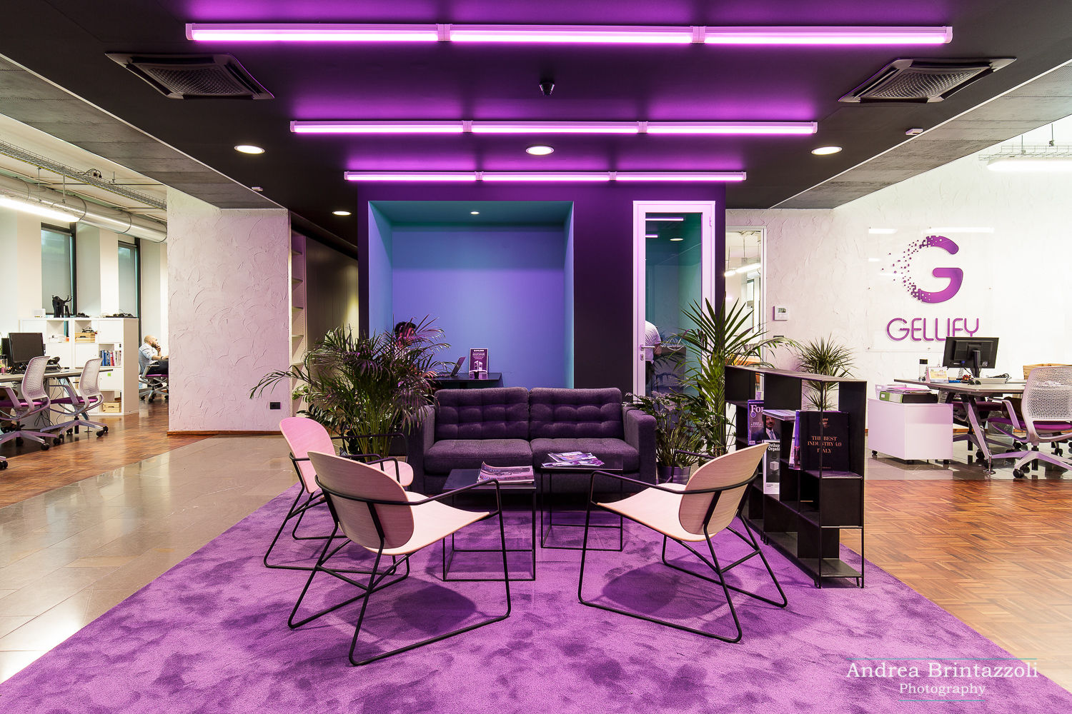 Workplace Gellify, Andrea Brintazzoli Photography Andrea Brintazzoli Photography Commercial spaces Office buildings