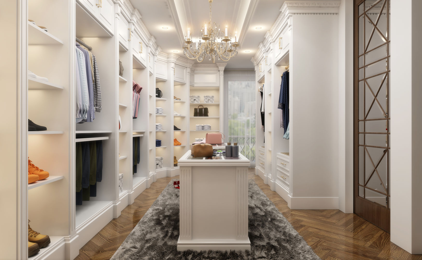 Dressing Room Sia Moore Archıtecture Interıor Desıgn Classic style living room
