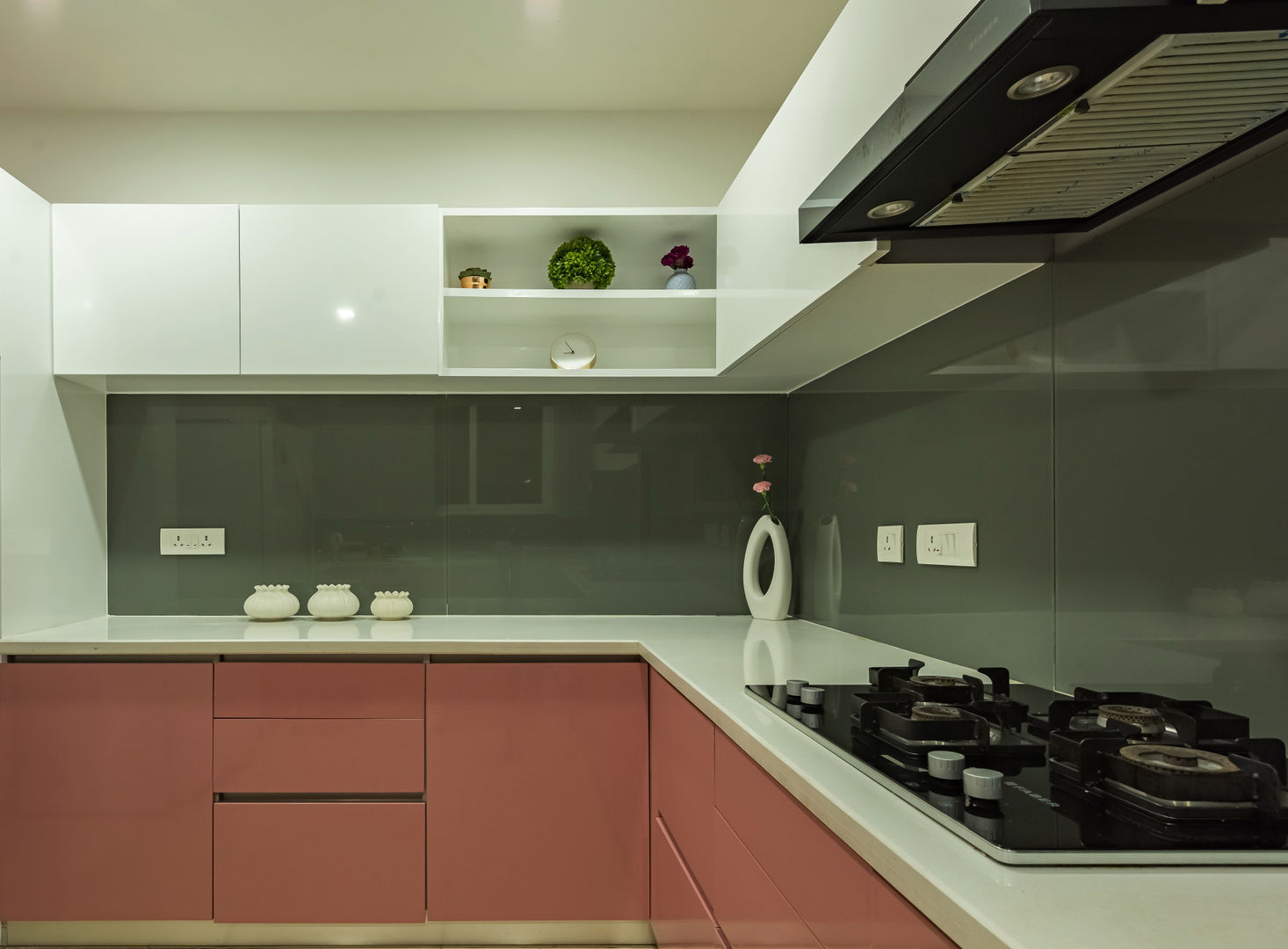 Prestige Ferns Residency Harlur Road Bangalore, De Panache De Panache Built-in kitchens MDF