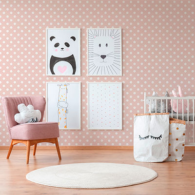 Idee per le pareti: carta da parati per bambini, Bricoflor Italia Bricoflor Italia Nursery/kid’s room