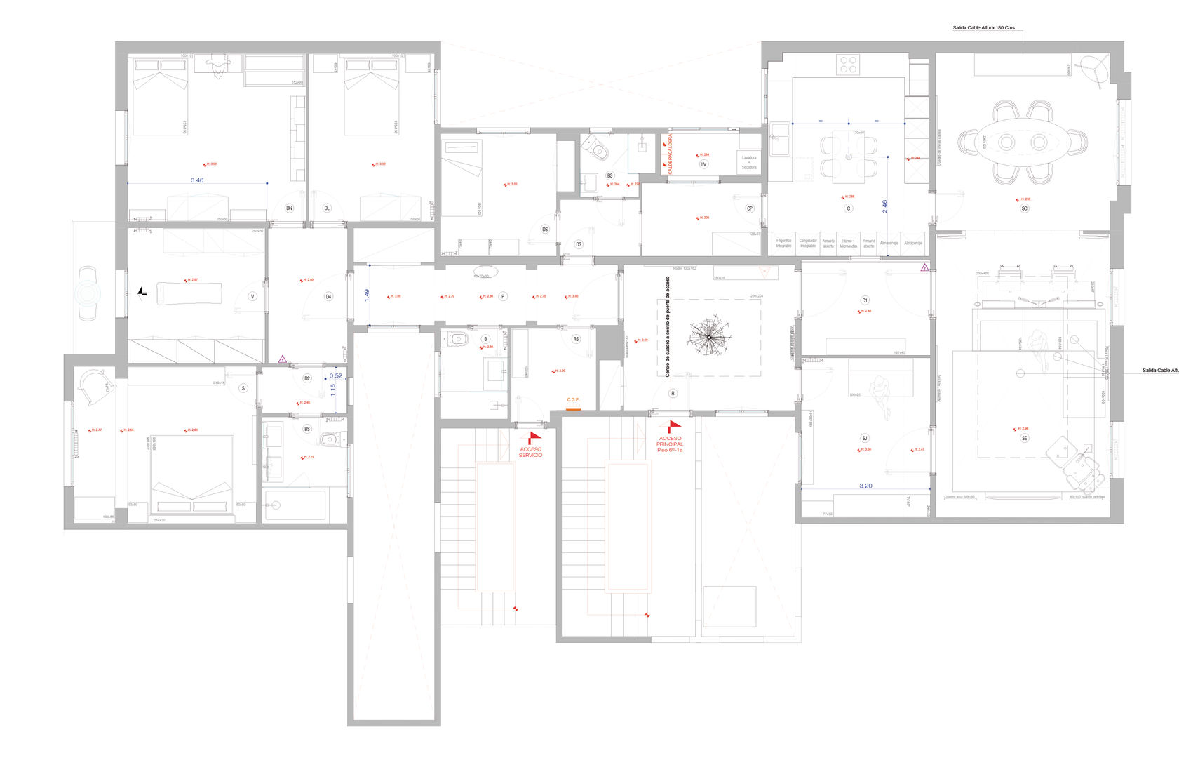 Vivienda de estilo neoyorquino en Avenida Diagonal, MANUEL TORRES DESIGN MANUEL TORRES DESIGN