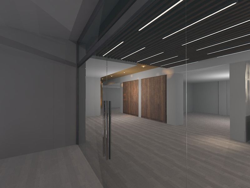 Projeto 3D para showroom de cozinhas, 7eva design - Arquitectura e Interiores 7eva design - Arquitectura e Interiores Pintu