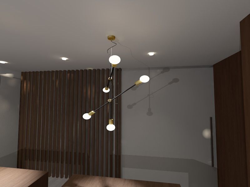 Projeto 3D para showroom de cozinhas, 7eva design - Arquitectura e Interiores 7eva design - Arquitectura e Interiores ห้องทำงาน/อ่านหนังสือ
