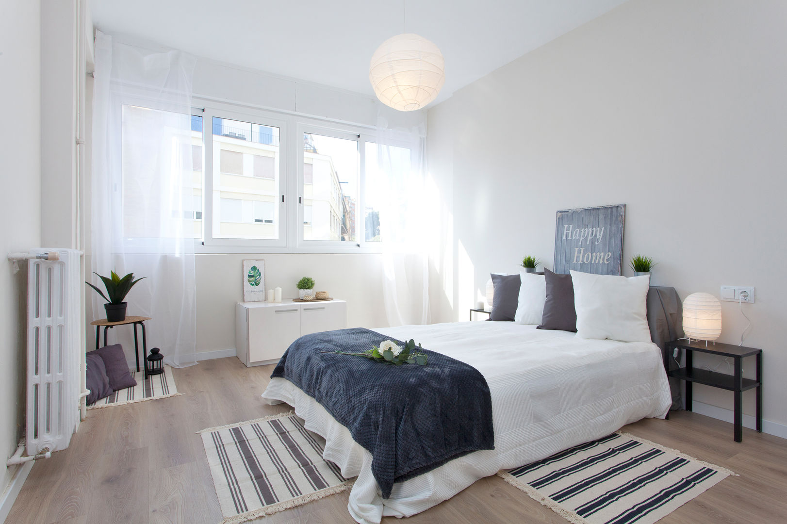 Dormitorio Lala Decor HomeStaging & Reformas Integrales de pisos Cuartos de estilo escandinavo
