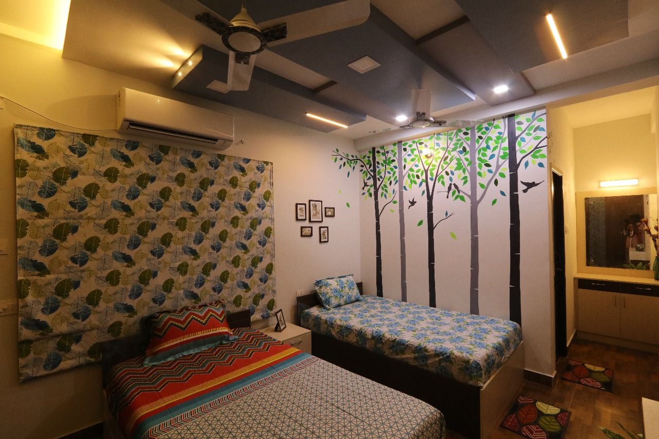 Children Bedroom TD Studio Small bedroom Wood Wood effect