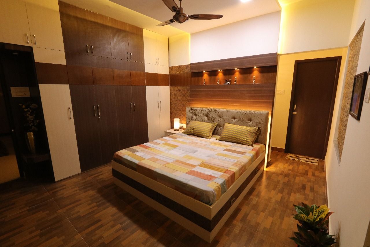 Stunning Master room TD Studio Modern style bedroom Wood Wood effect Beds & headboards