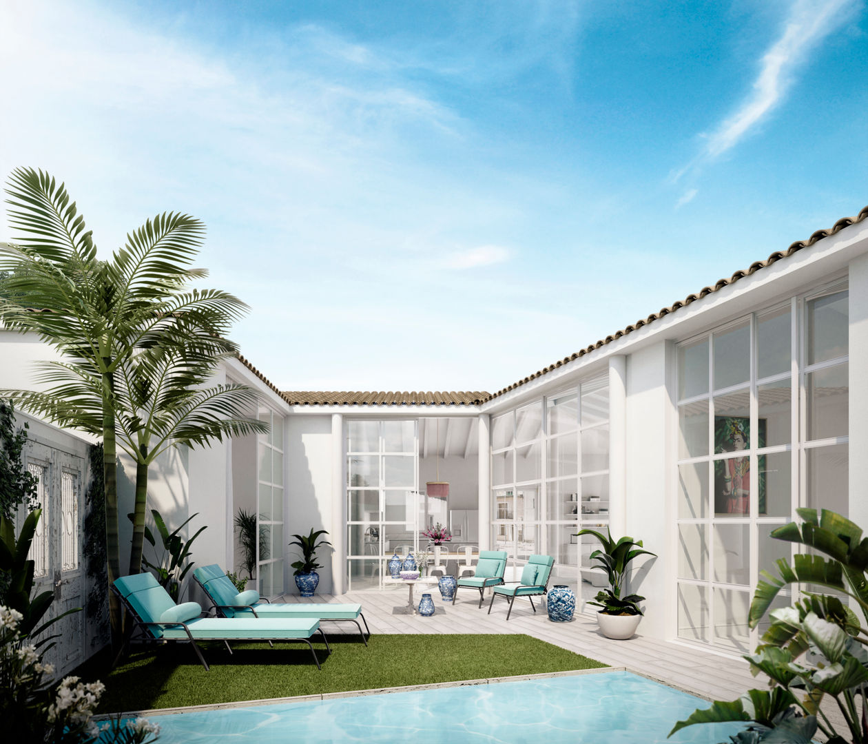 Diseño de interiores total white en Palma de Mallorca | homify