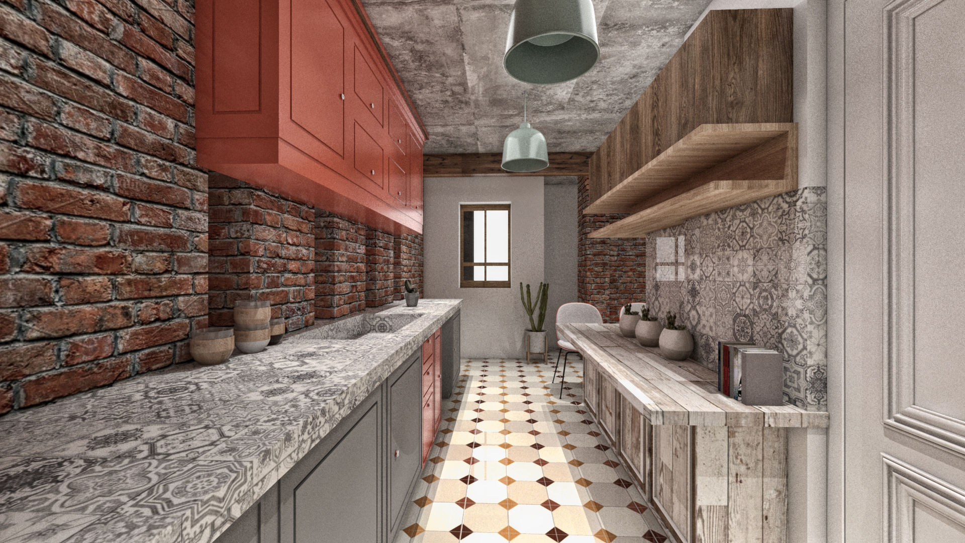 Leonardo B&B House Redesign Project , CRK İÇ MİMARLIK CRK İÇ MİMARLIK Cozinhas mediterrânicas