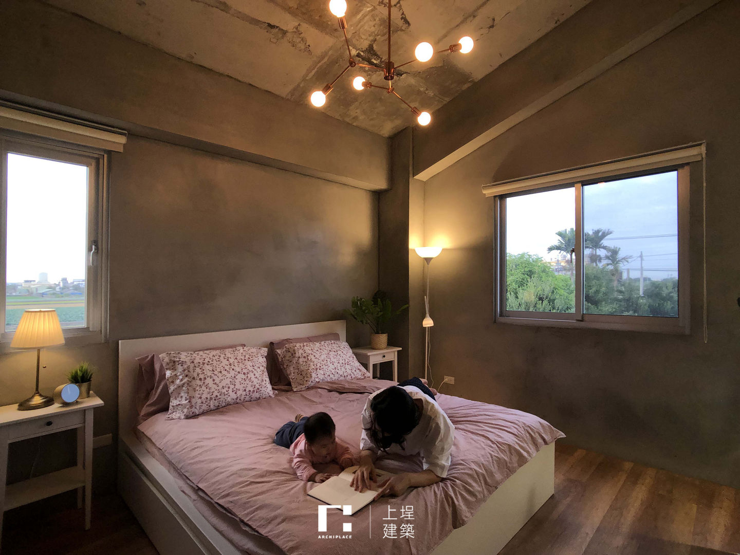 純粹感受 上埕建築 Small bedroom