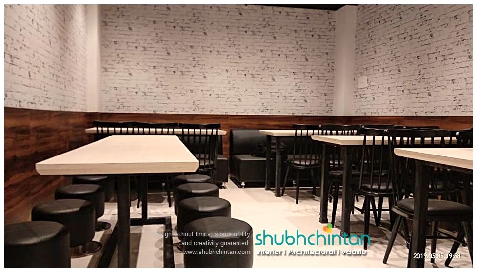Seating Area Shubhchintan Design possibilities Commercial spaces Bricks Lodge design, Hotel design, Restaurant design ,Hotels