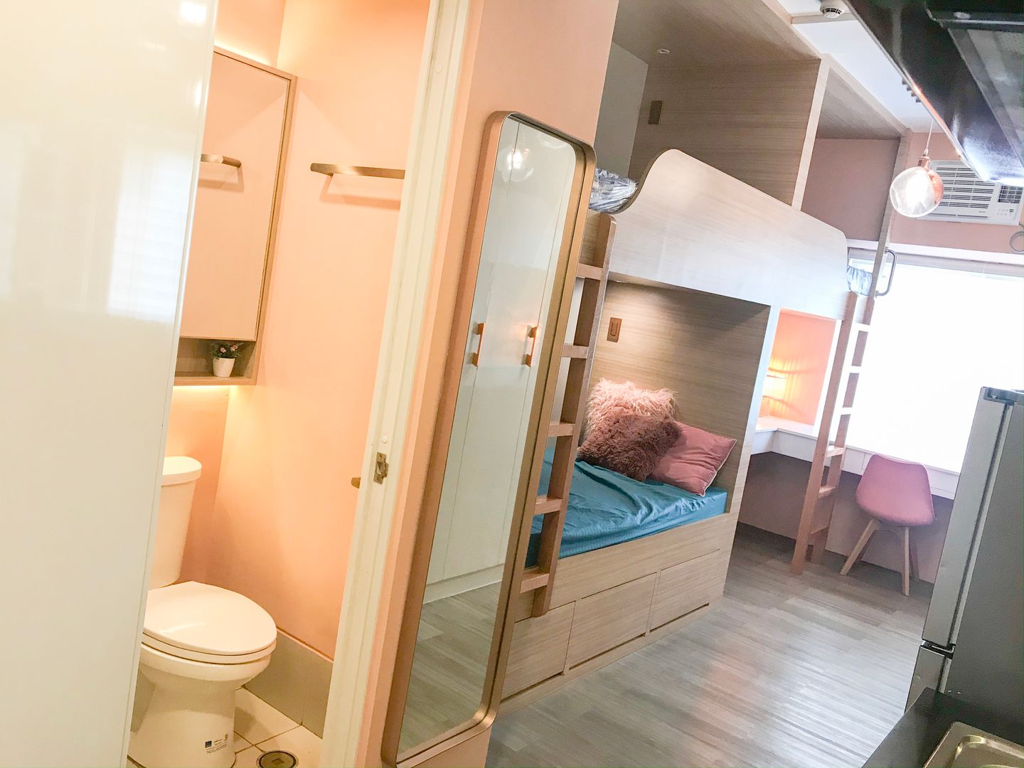 The Pink Dorm, CIANO DESIGN CONCEPTS CIANO DESIGN CONCEPTS Petites chambres