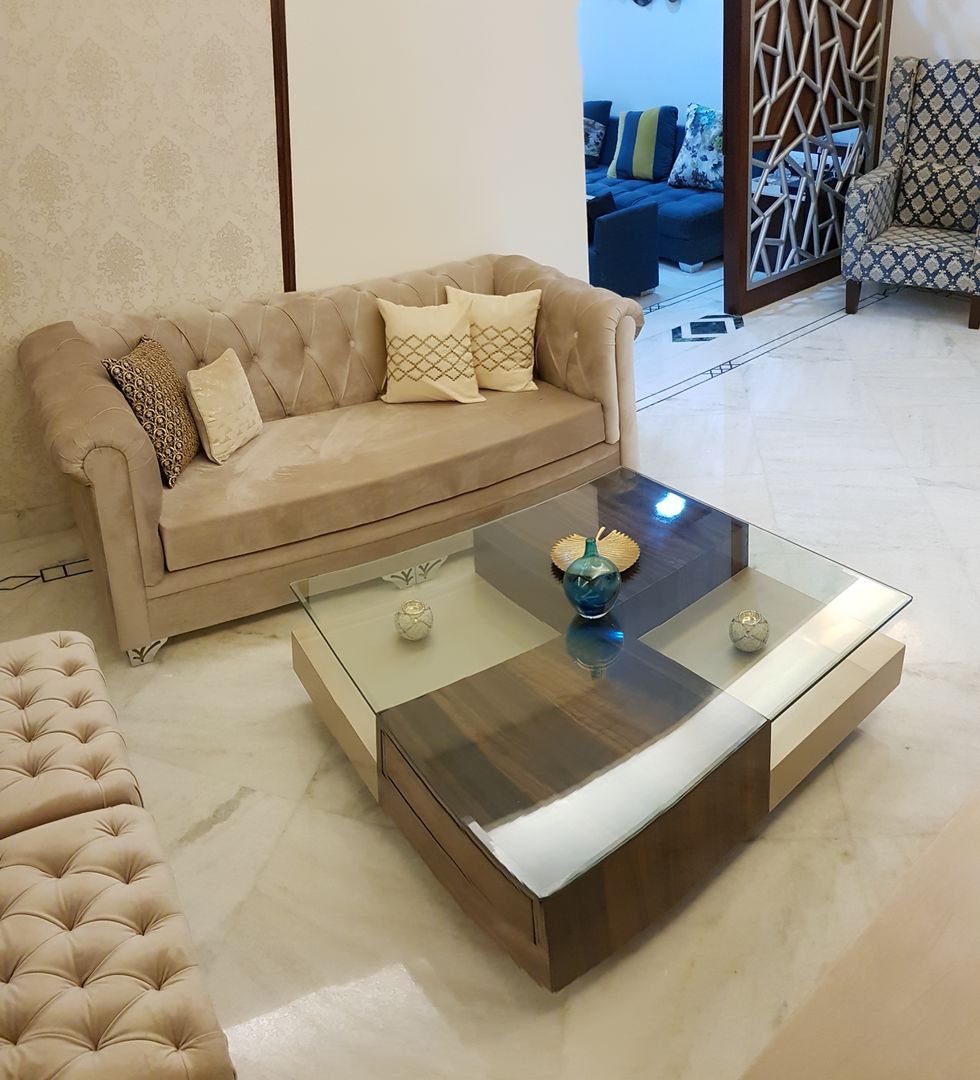 Sofa and center table Esthetics Interior Asian style living room Sofas & armchairs