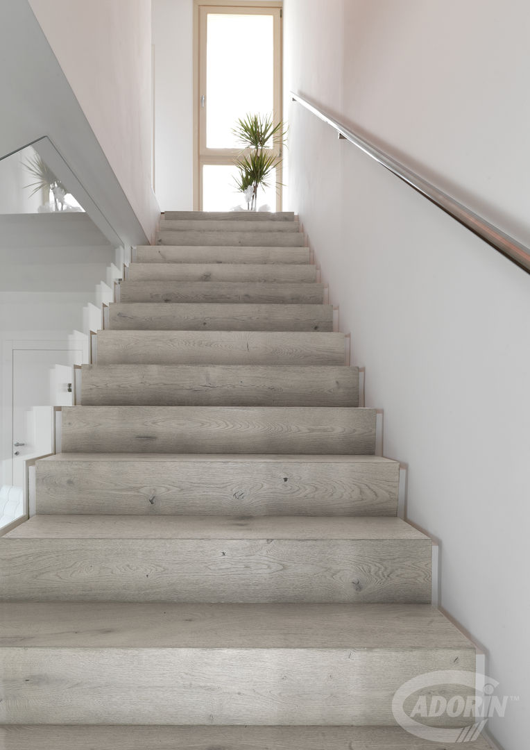 Ideas for combining stairs and parquet, Cadorin Group Srl - Italian craftsmanship production Wood flooring and Coverings Cadorin Group Srl - Italian craftsmanship production Wood flooring and Coverings Merdivenler