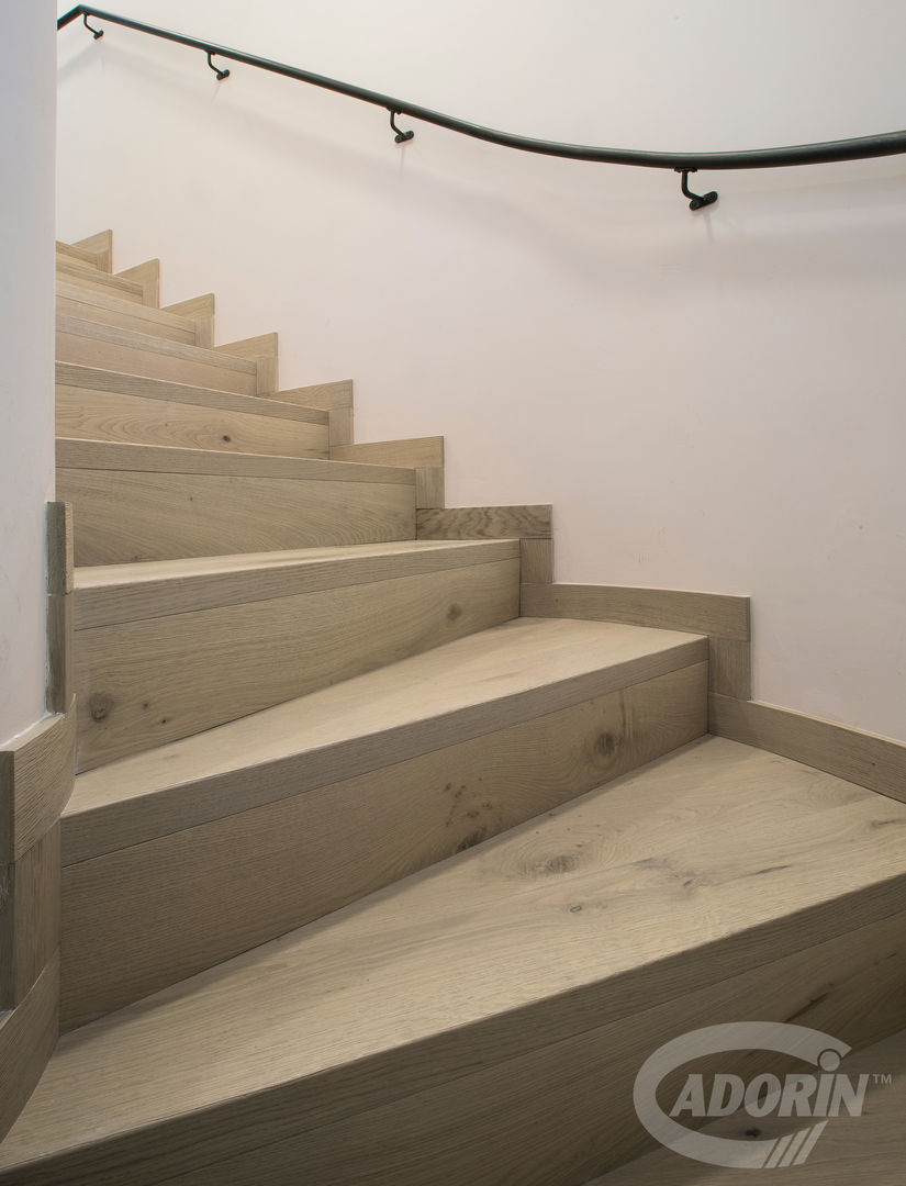 Ideas for combining stairs and parquet, Cadorin Group Srl - Italian craftsmanship production Wood flooring and Coverings Cadorin Group Srl - Italian craftsmanship production Wood flooring and Coverings Merdivenler