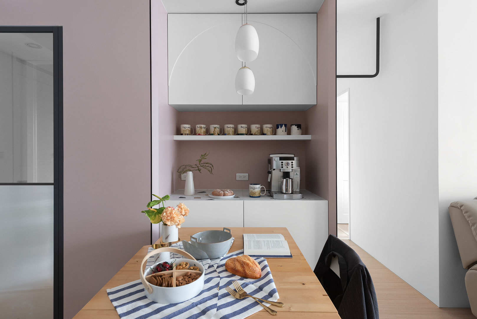 柒棲 知域設計 Scandinavian style dining room