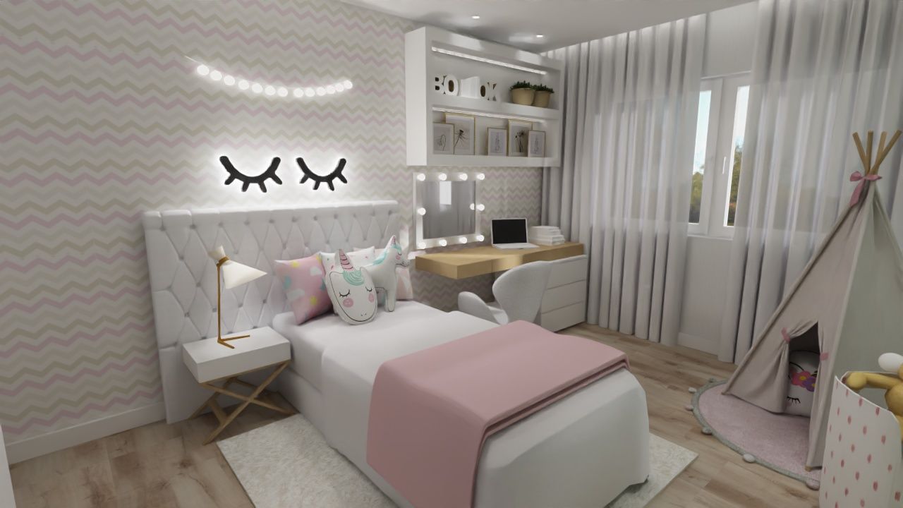 homify Habitaciones para niños de estilo ecléctico