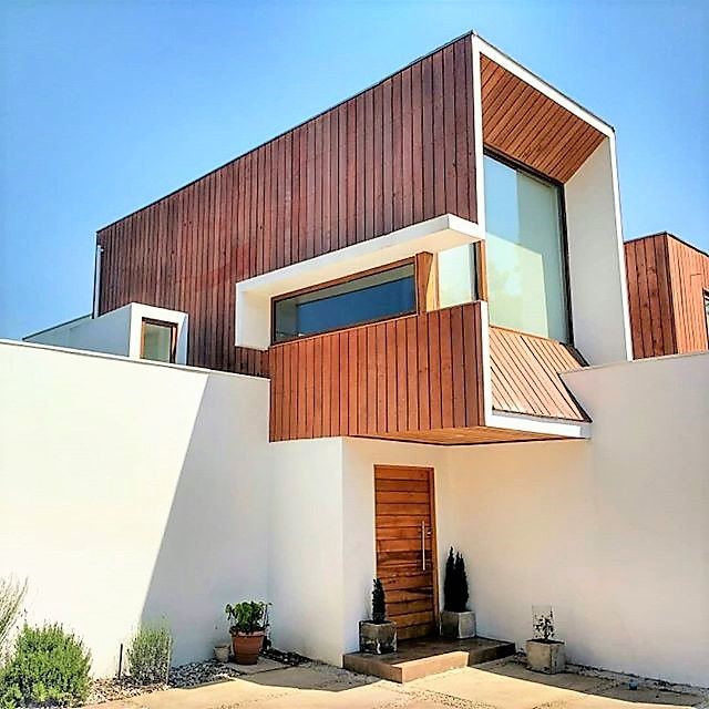 CASA ECHEÑIQUE 2 , LA REINA, Martin Rojas Arquitectos Asoc. Martin Rojas Arquitectos Asoc. 통나무집