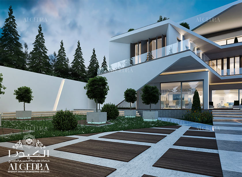 Luxury modern villa design in Istanbul, Algedra Interior Design Algedra Interior Design Estancias