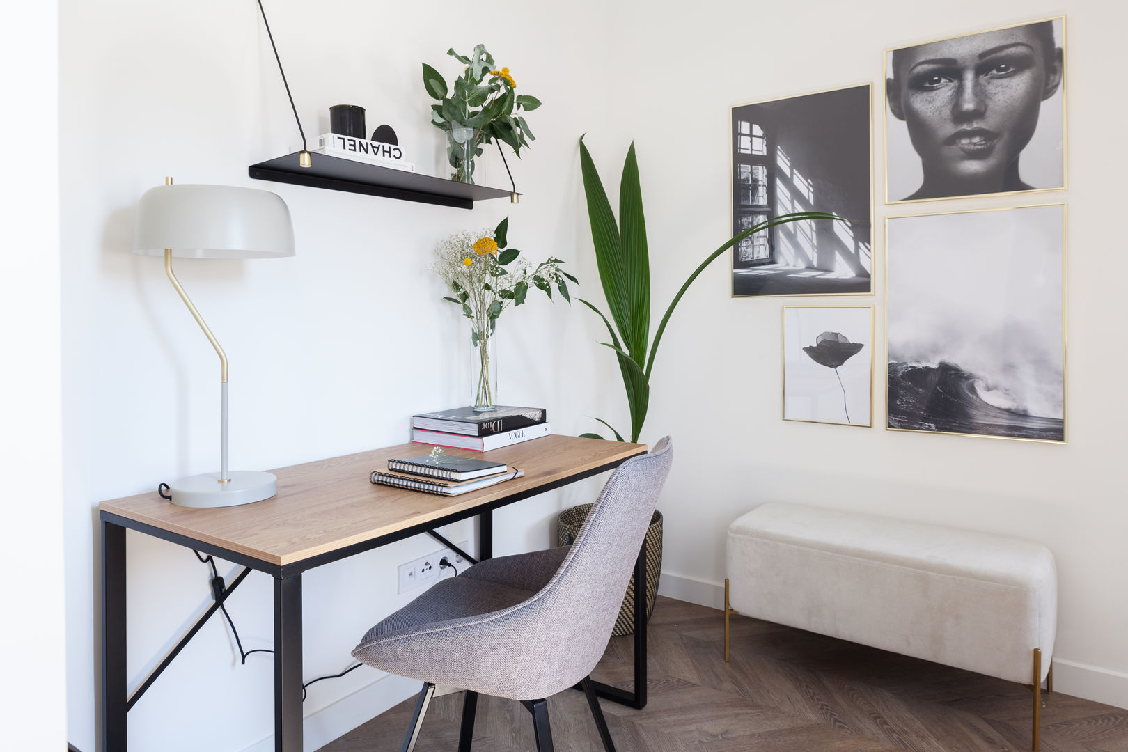 Elegante y sofisticado, SLOW & CHIC SLOW & CHIC Study/office