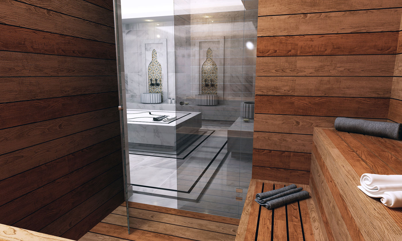 Teras Loft İç Mekan Tasarımı CM² Mimarlık ve Tasarım Stüdyosu Sauna İç Mimarlık, İç Mekan, İç Mekan Tasarımı, Tasarım, Modern Villa, Villa, Villa Tasarımı, Mimarlık, İç Mimarlık, Türk Hamamı, Modern Hamam, Sauna, Modern Sauna