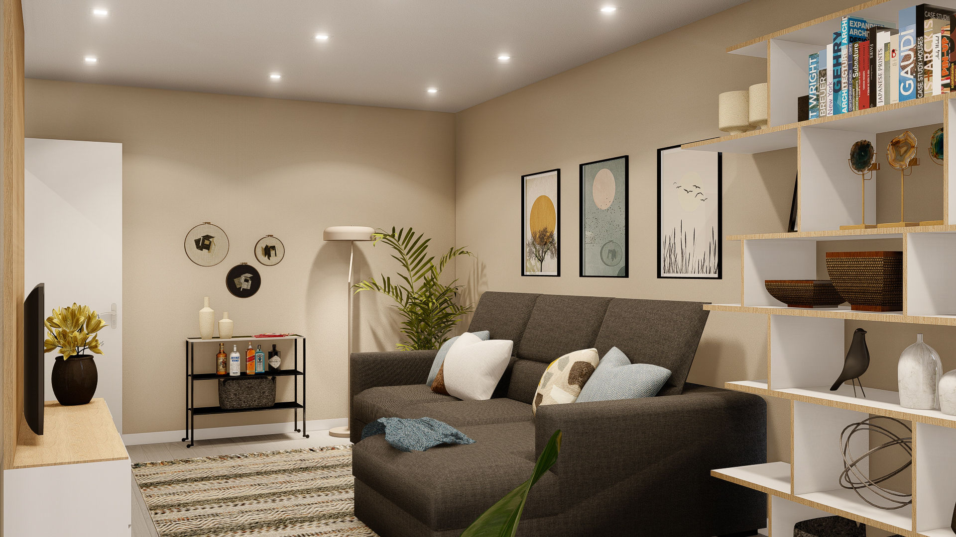 homify Modern living room