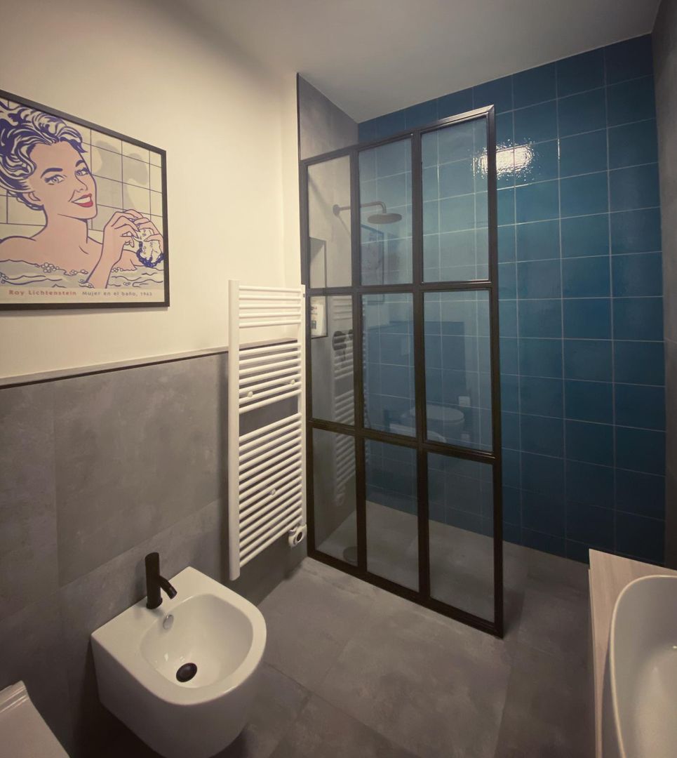 Appartamento "Vecchia Milano": Ristrutturazione completa , Giorgio Gravina Giorgio Gravina Industrial style bathroom