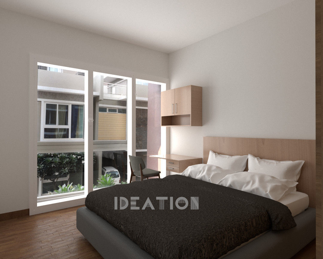 homify Small bedroom Wood Wood effect