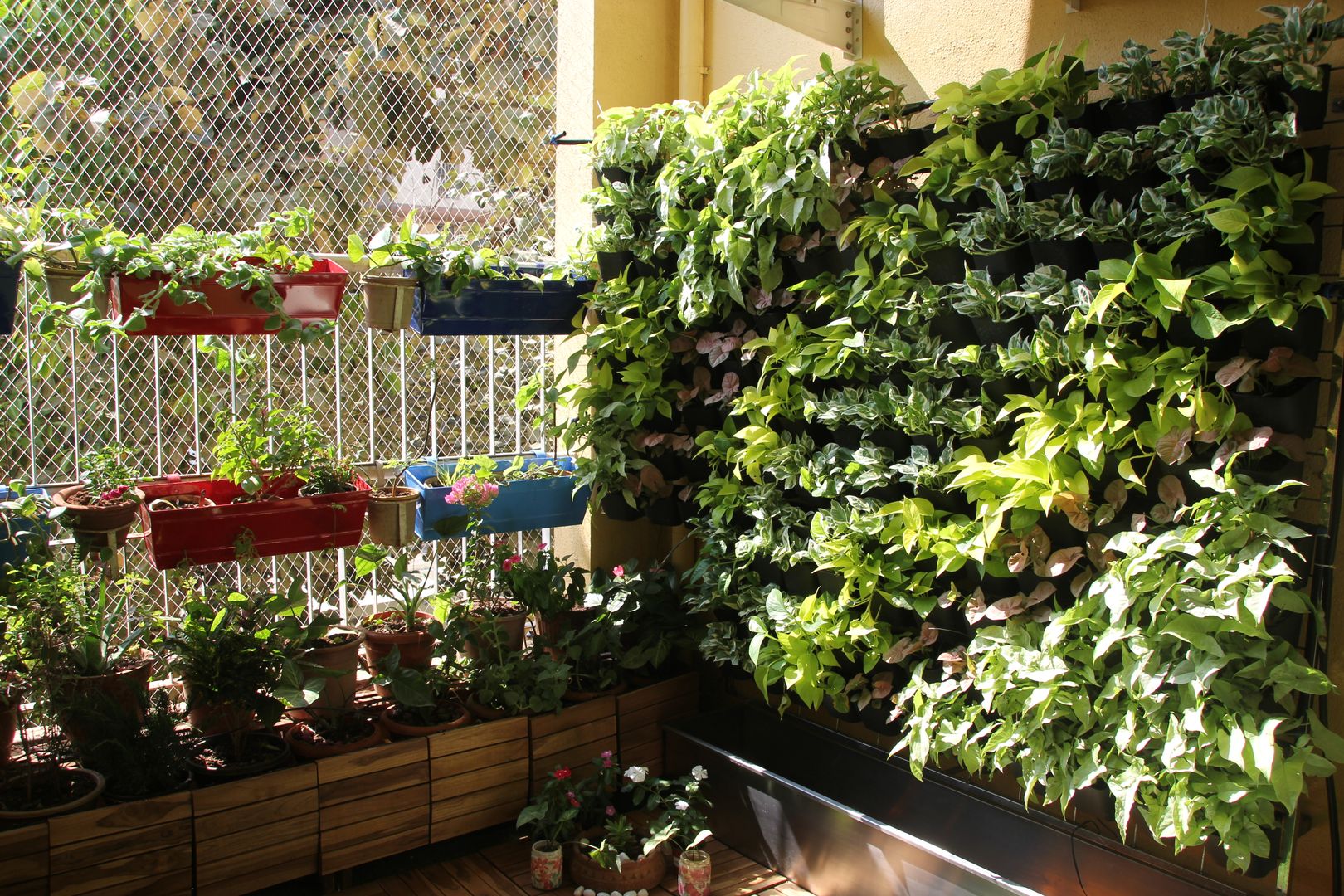 Vertical Garden Interioforest Plantscaping Solutions Balcony