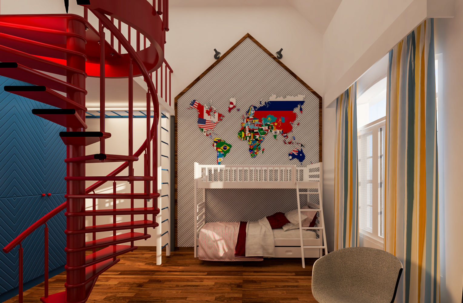 PRESTIGE LAKE SIDE HABITAT VILLA, Dwell Design Dwell Design Chambre d'enfant moderne