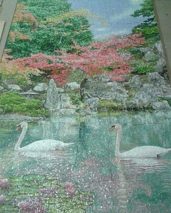 MOSAICO Giardino Orientale! Ferrari & Bacci snc Ulteriori spazi Vetro Lusso luxury Glass mosaic tessere artwork arte artisti artigianato arredo ,Immagini & Dipinti