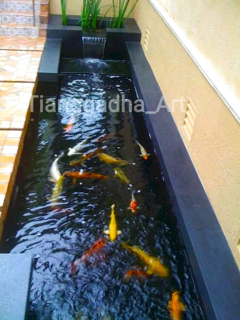 Tukang Kolam Ikan Koi Suarabaya - Sidoarjo | Gresik | Malang |Semarang., Tukang Taman Surabaya - Tianggadha-art Tukang Taman Surabaya - Tianggadha-art Minimalistische zwembaden Gewapend beton