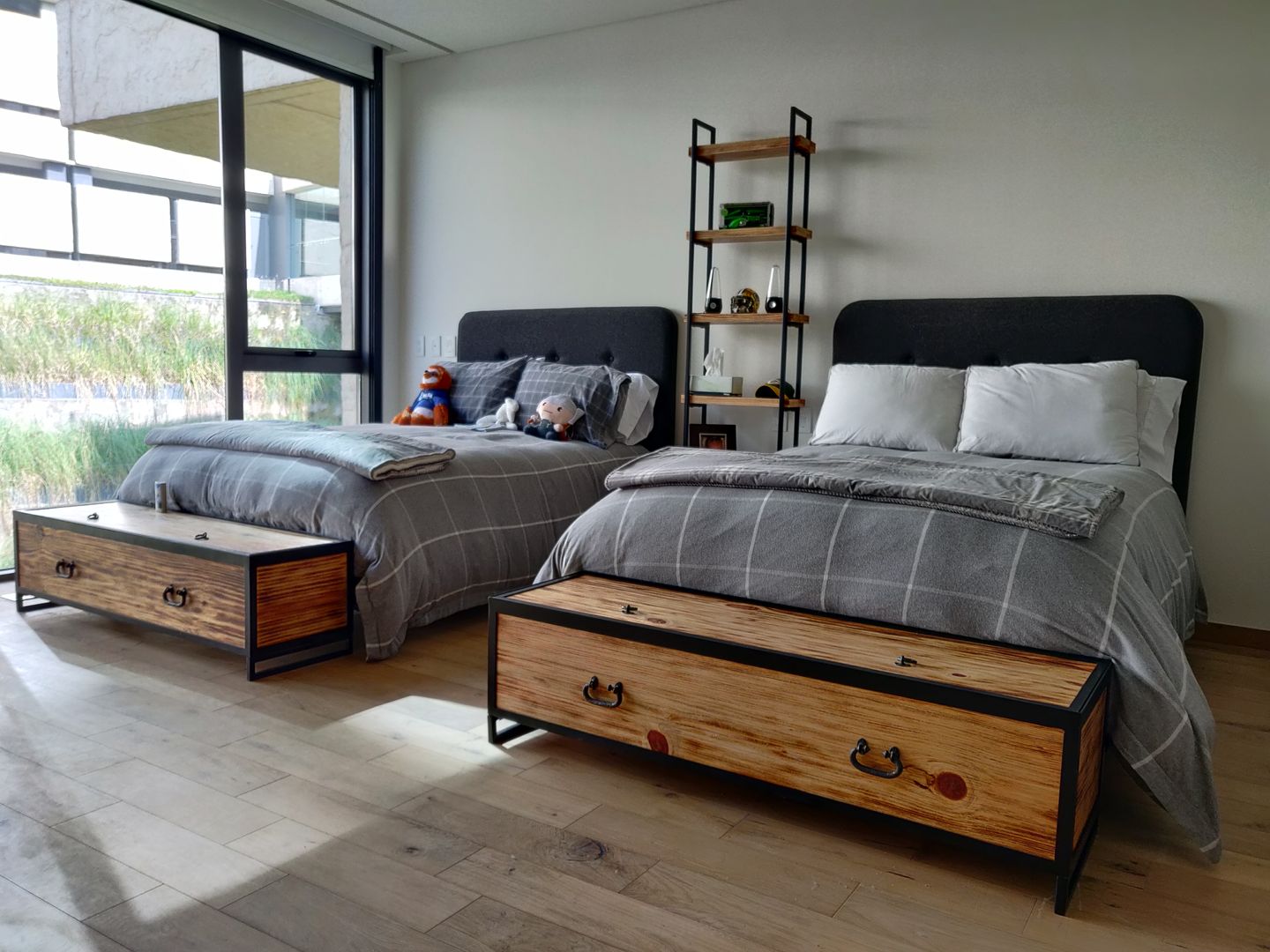 DEPARTAMENTO VISTA HERMOSA, AMID AMID Modern Bedroom Solid Wood Multicolored