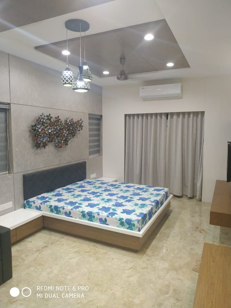 Jignesh Kumar, 'A' DESIGN ASSOCIATES 'A' DESIGN ASSOCIATES Modern style bedroom