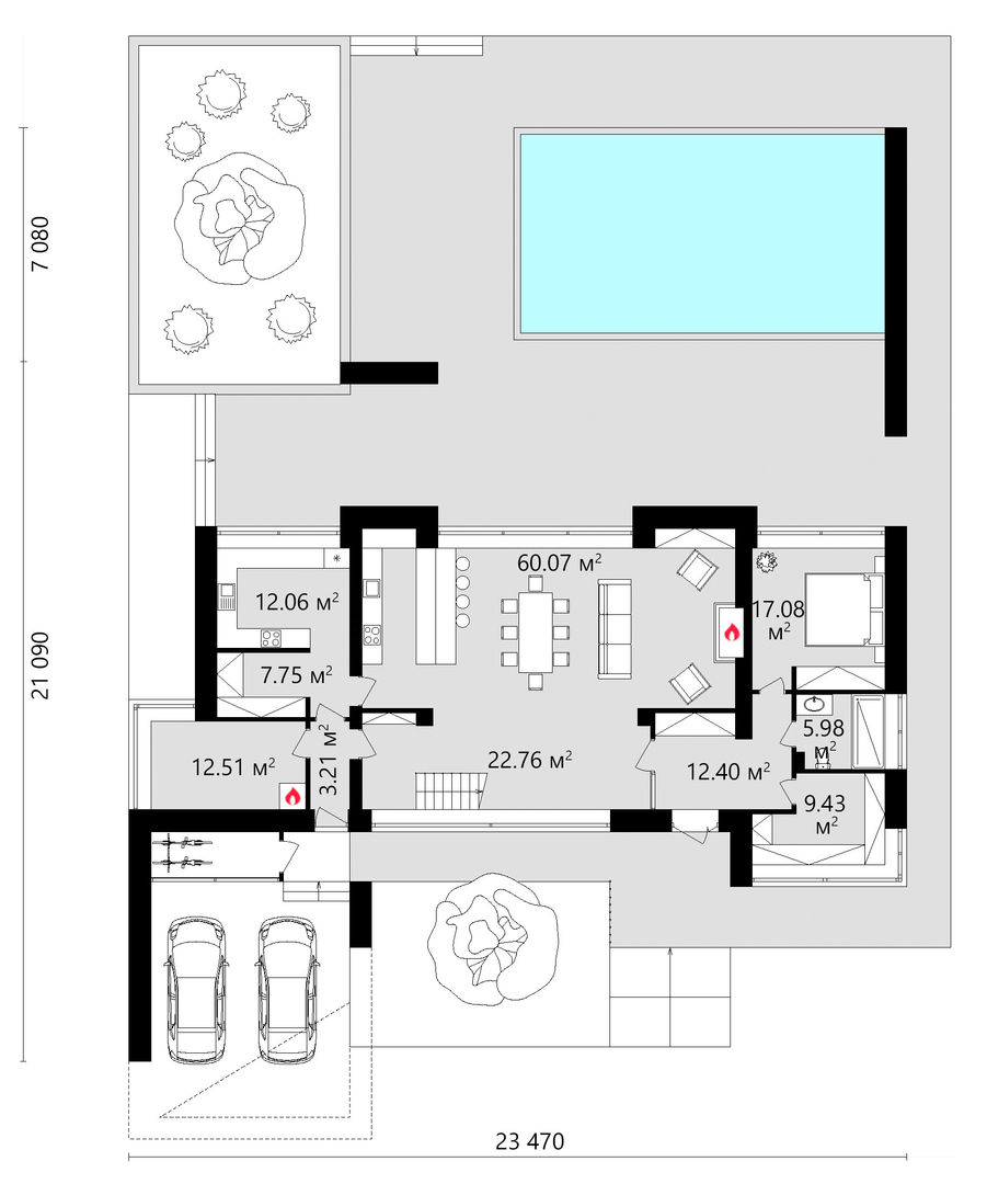 Проект люксового современного дома | homify